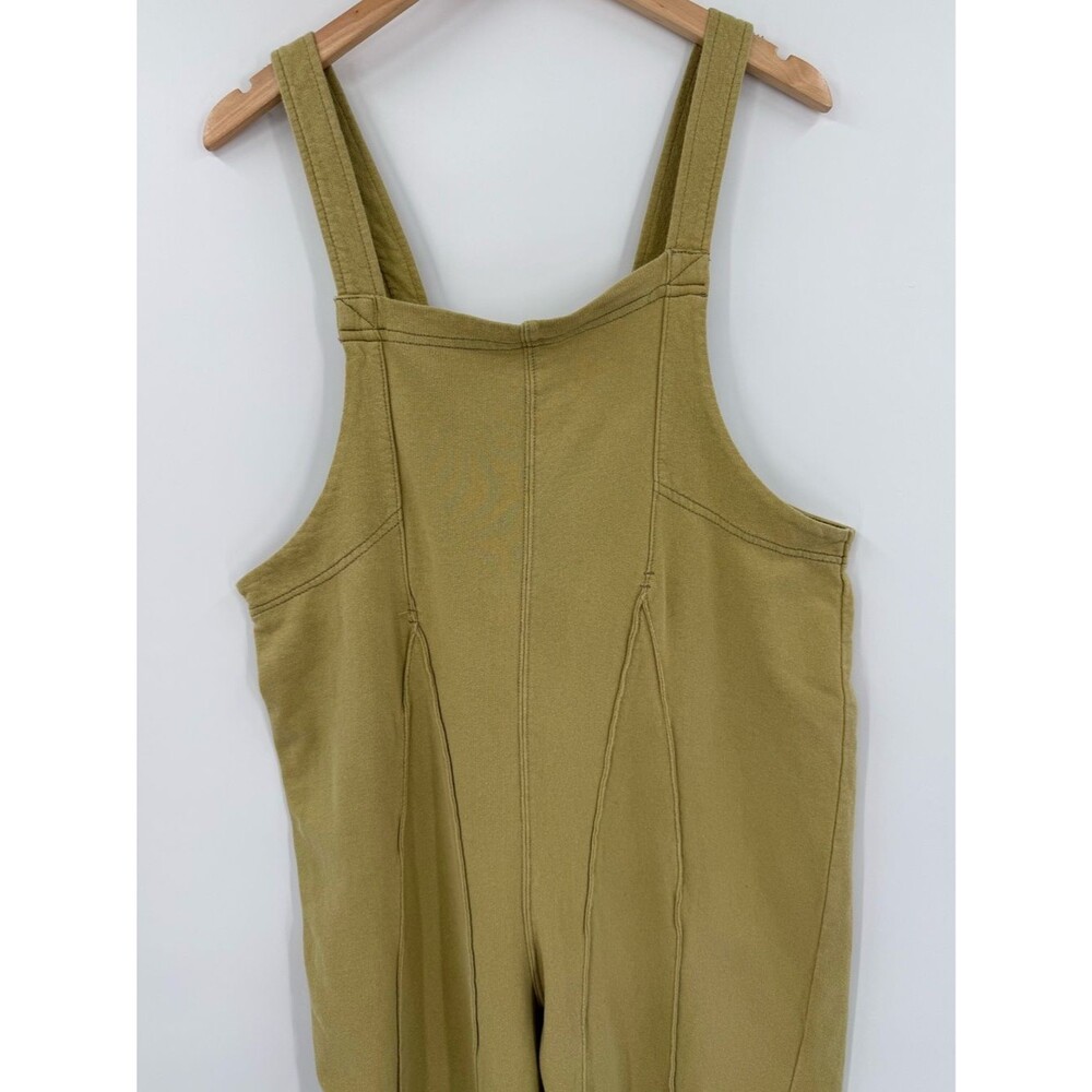 Urban Outfitters Out From Under Jamie Square Neck Jumpsuit | Moss | Medium - Picture 4 of 7